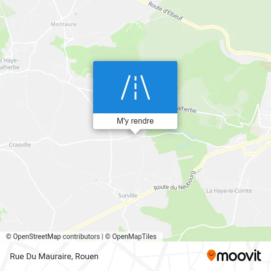 Rue Du Mauraire plan