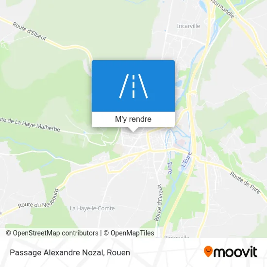 Passage Alexandre Nozal plan