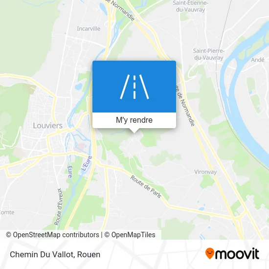 Chemin Du Vallot plan