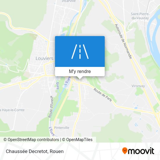 Chaussée Decretot plan