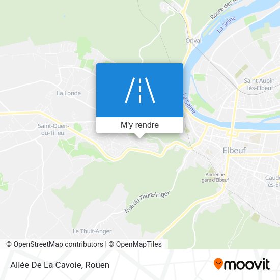 Allée De La Cavoie plan