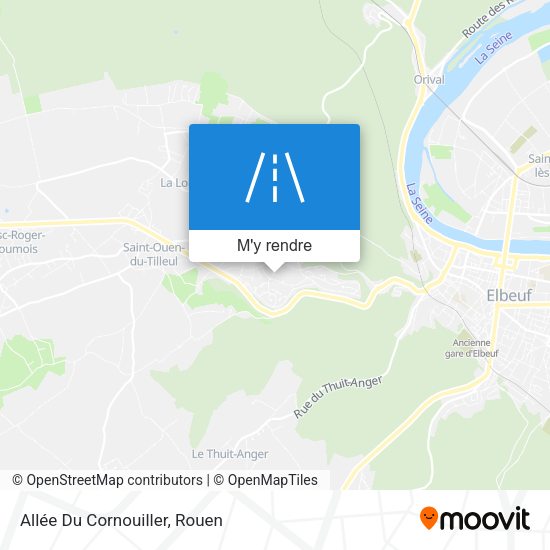 Allée Du Cornouiller plan