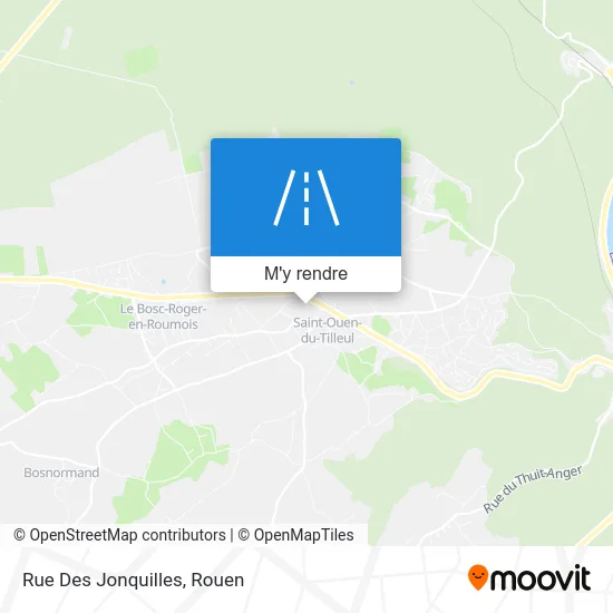 Rue Des Jonquilles plan