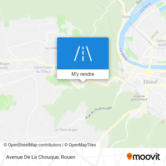 Avenue De La Chouque plan