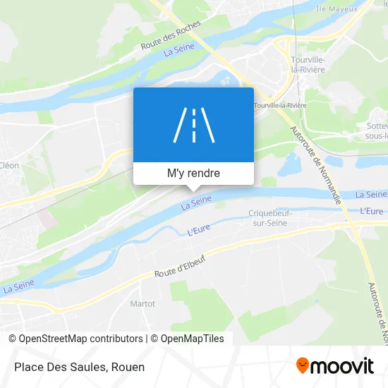 Place Des Saules plan