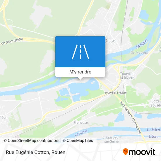 Rue Eugénie Cotton plan