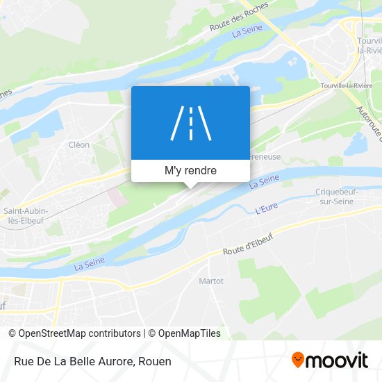 Rue De La Belle Aurore plan