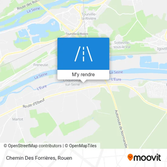 Chemin Des Forrières plan