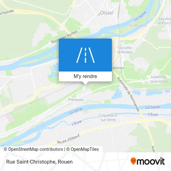 Rue Saint-Christophe plan