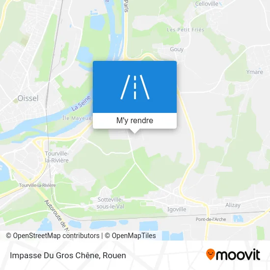Impasse Du Gros Chêne plan