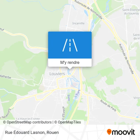 Rue Édouard Lasnon plan
