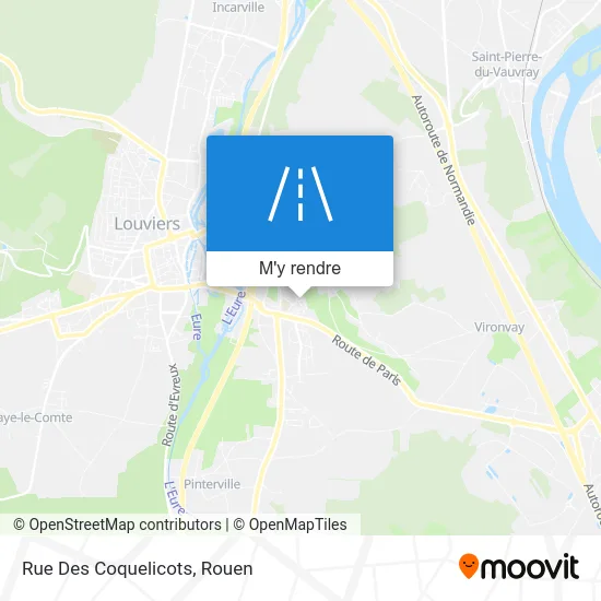 Rue Des Coquelicots plan