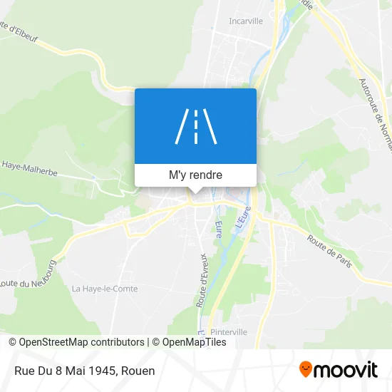 Rue Du 8 Mai 1945 plan