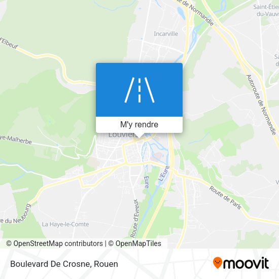Boulevard De Crosne plan