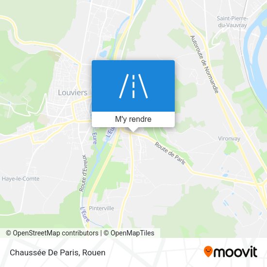 Chaussée De Paris plan