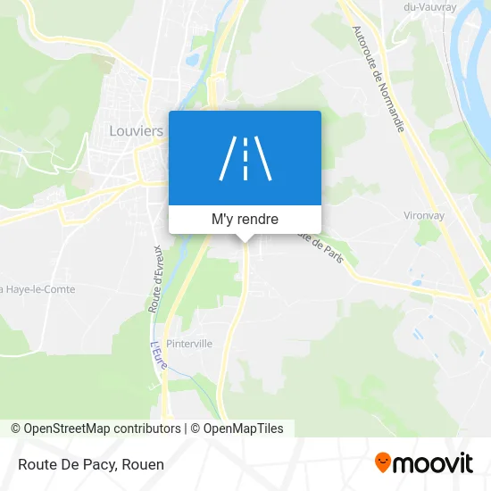 Route De Pacy plan