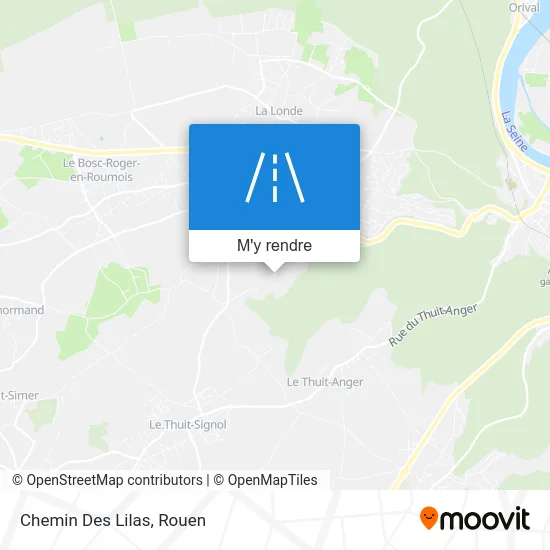 Chemin Des Lilas plan