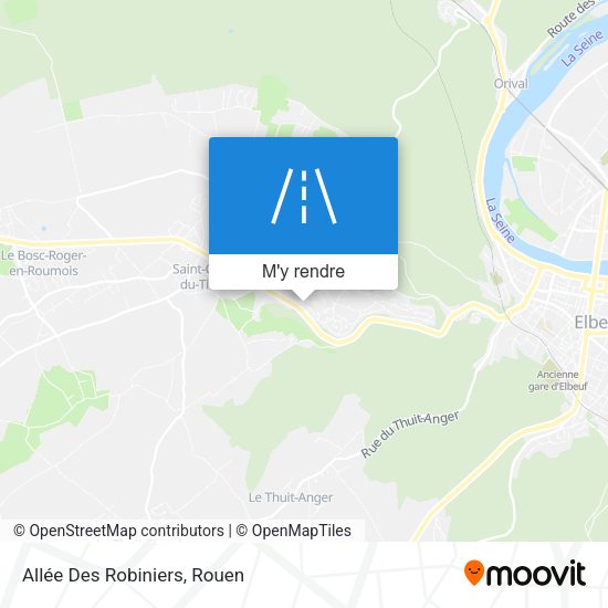 Allée Des Robiniers plan
