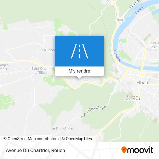 Avenue Du Chartrier plan