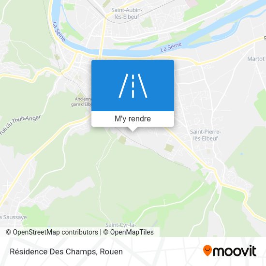 Résidence Des Champs plan