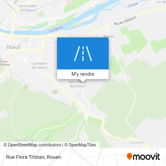 Rue Flora Tristan plan