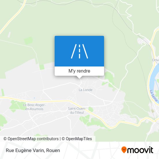 Rue Eugène Varin plan