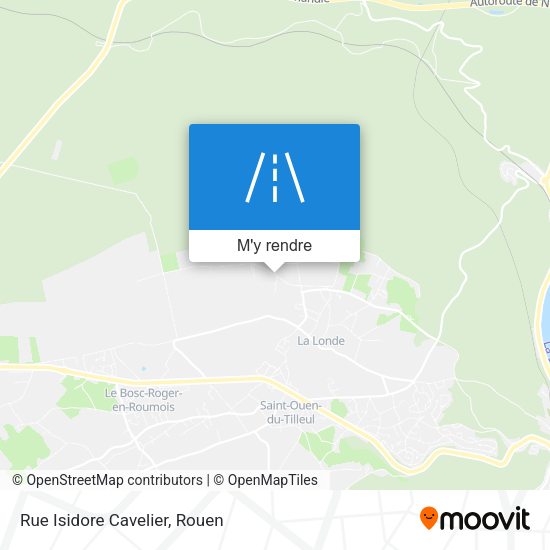 Rue Isidore Cavelier plan