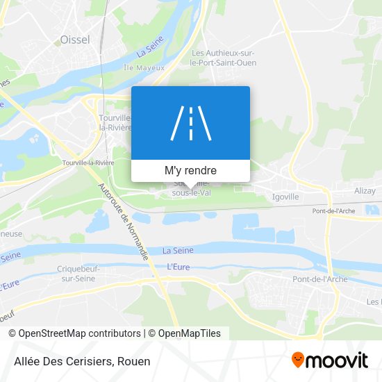 Allée Des Cerisiers plan