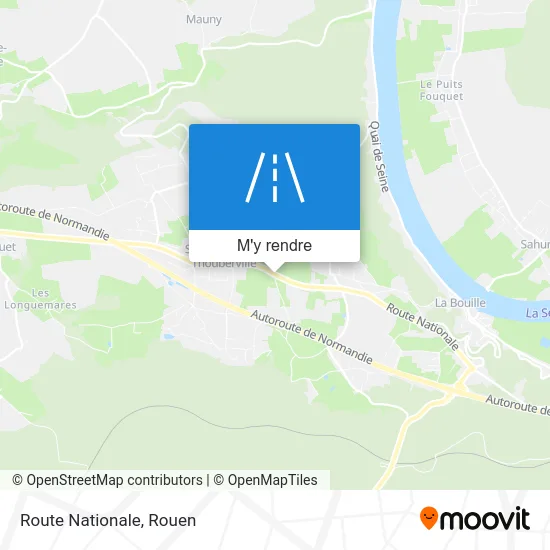 Route Nationale plan