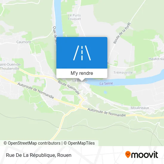 Rue De La République plan