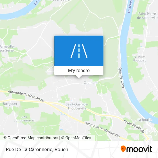 Rue De La Caronnerie plan