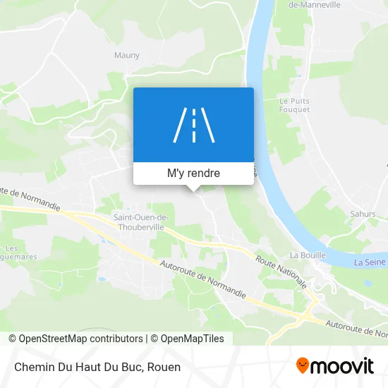 Chemin Du Haut Du Buc plan
