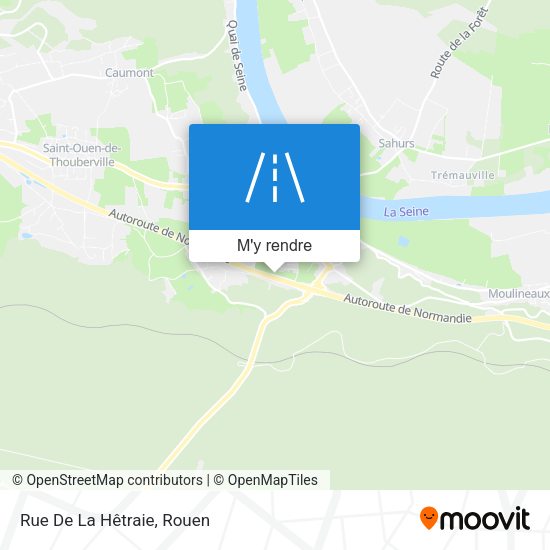 Rue De La Hêtraie plan