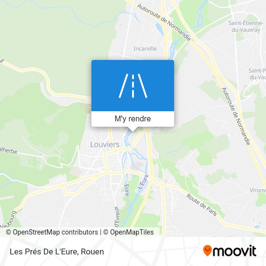 Les Prés De L'Eure plan
