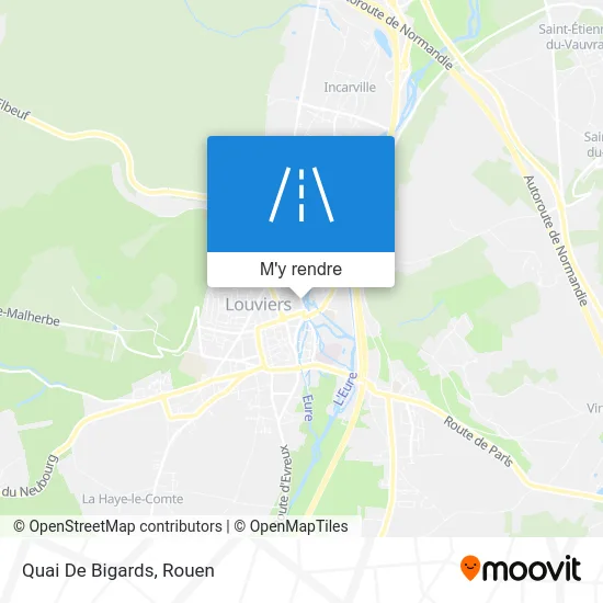 Quai De Bigards plan