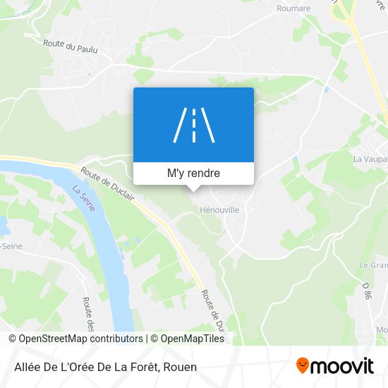 Allée De L'Orée De La Forêt plan