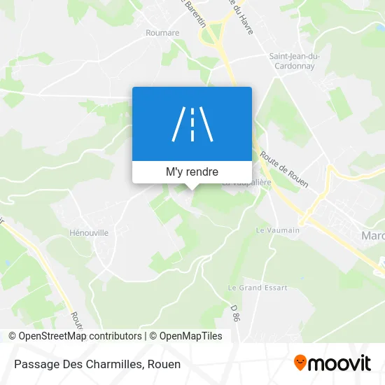 Passage Des Charmilles plan