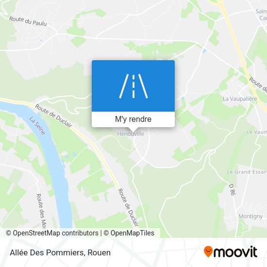 Allée Des Pommiers plan