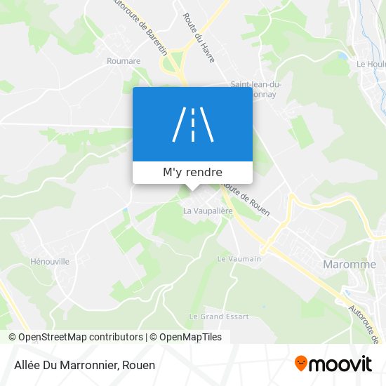 Allée Du Marronnier plan