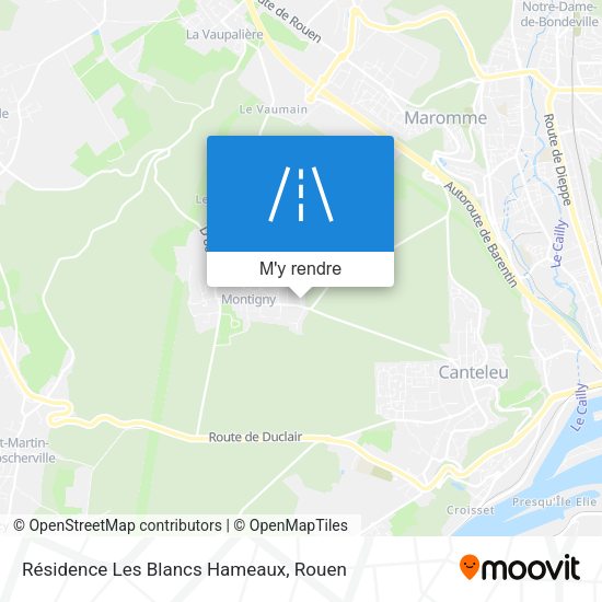 Résidence Les Blancs Hameaux plan