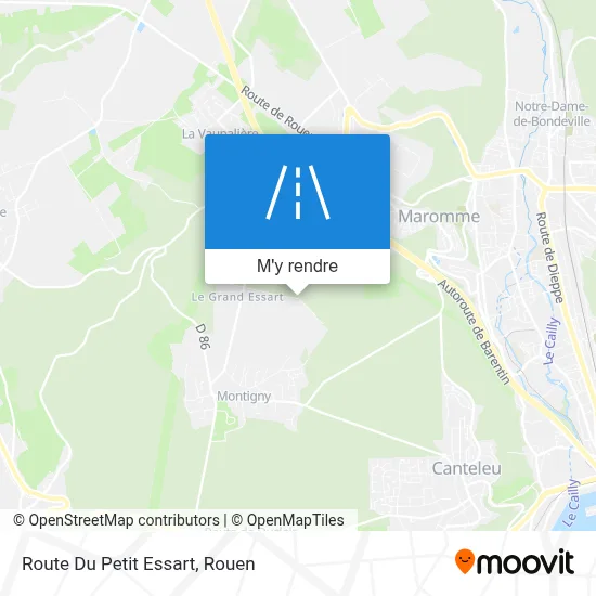 Route Du Petit Essart plan