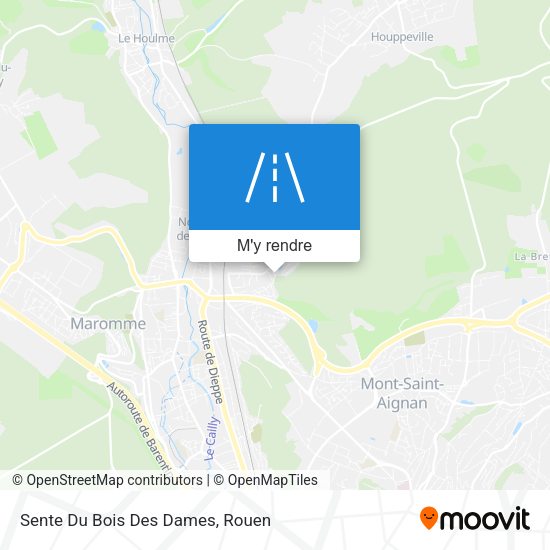 Sente Du Bois Des Dames plan