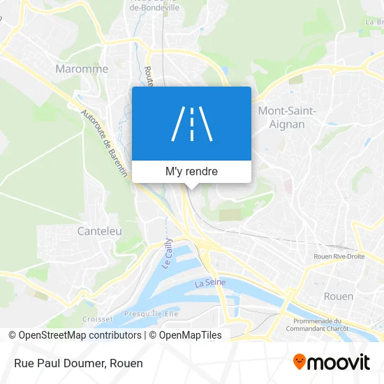 Rue Paul Doumer plan
