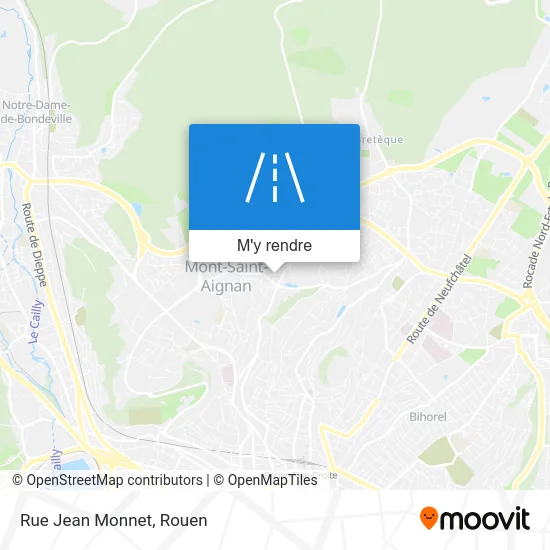 Rue Jean Monnet plan