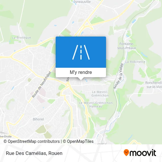 Rue Des Camélias plan