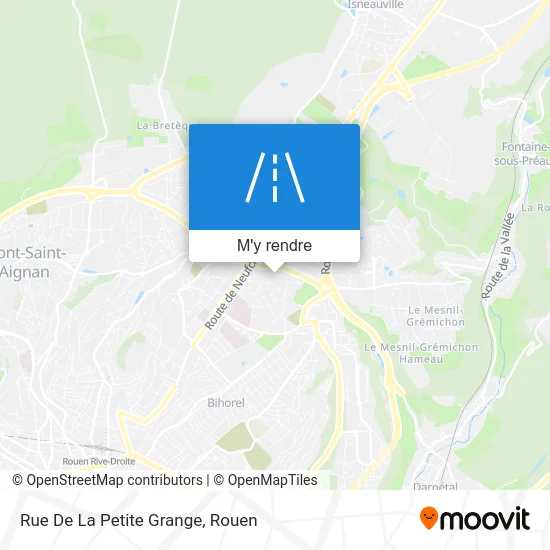 Rue De La Petite Grange plan