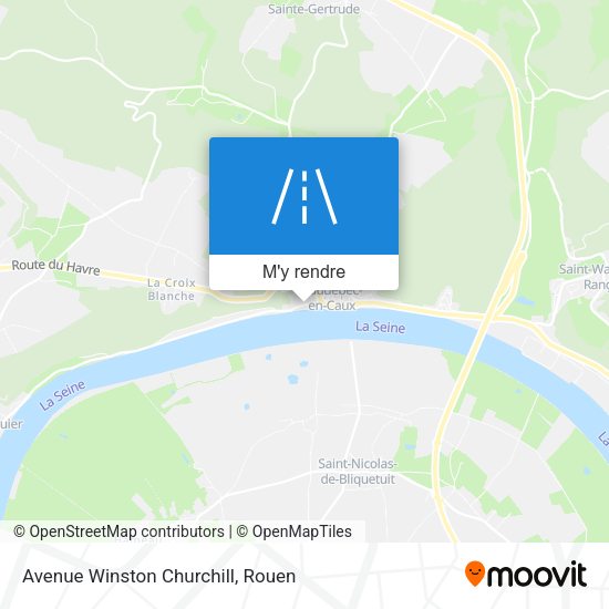 Avenue Winston Churchill plan