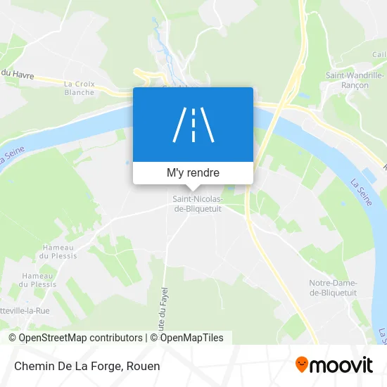 Chemin De La Forge plan