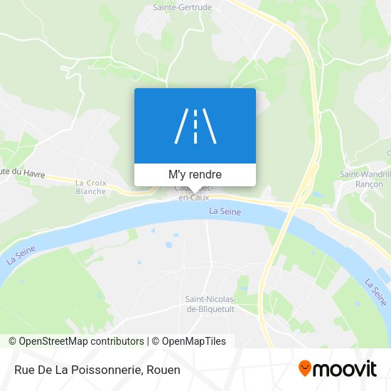 Rue De La Poissonnerie plan