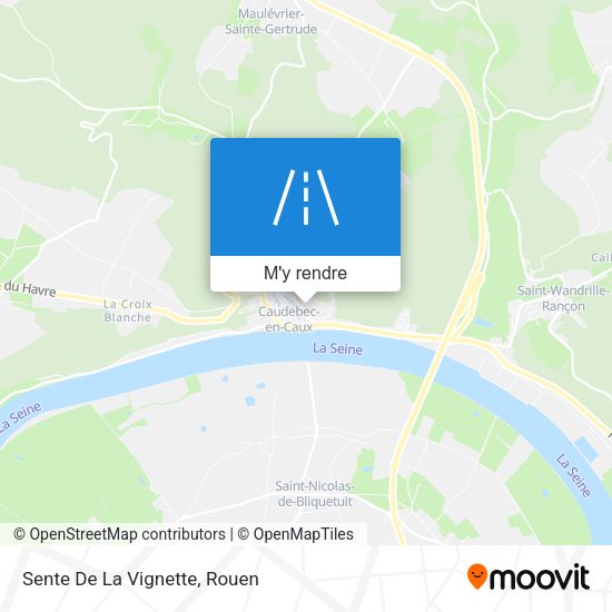 Sente De La Vignette plan